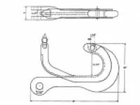 Special Opening Buoy Quick Release Hook 1