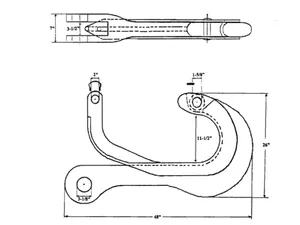 Special Opening Buoy Quick Release Hook thumbnail 1