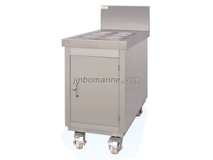 Stainless Steel Condiment Table