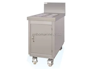 Stainless Steel Condiment Table thumbnail 1
