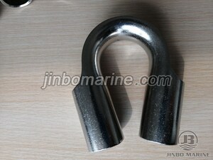 Stainless Steel Tubular Wire Rope Thimble
