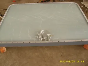 Steel Fixed Rectangular Window for Wheelhouse with Electrically Heating Glass thumbnail 1