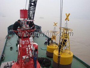 Steel Navigation Channel Warning Buoy