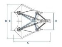 WS Vertical Loaded Ancor (VLA) Anchor------MODU