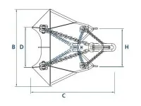 WS Vertical Loaded Ancor (VLA) Anchor------MODU 2