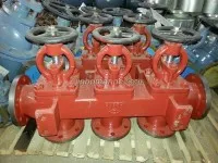 Marine Cast Iron Single Arrangement Suction Stop Box Valve GB/T1854-93 1