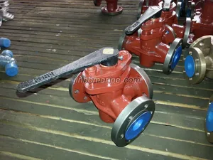 Marine Cast Iron Flange Packed Cock GB/T593-93 thumbnail 1
