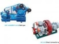 Two Cylinders Air Cooling Marine Air Compressor
