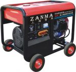 Two-cylinder gasoline generator