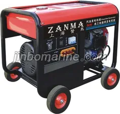 Two-cylinder gasoline generator thumbnail 1