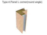 Type A Panel L Corner with Round Angle 1
