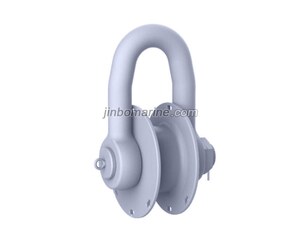 Type D18 D Shackle with Roulette Thimble