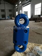 Anchor swivel shackle assembly