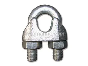 US Type Galv Malleable Wire Rope Clips thumbnail 1