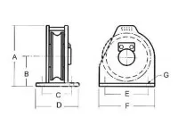Vertical Lead Sheave Fairlead 3