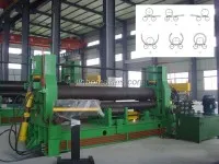 W11S Series Upper-roller Universal Plate Rolling Machine For Shipyard 1