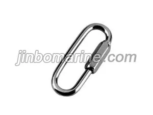 Wide JAW Quicklink, SS304 or SS316, Steel Electric Galvanized thumbnail 1