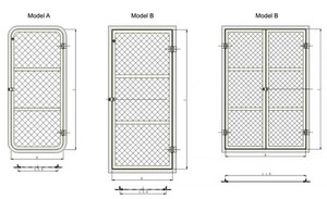 Wire Mesh Door