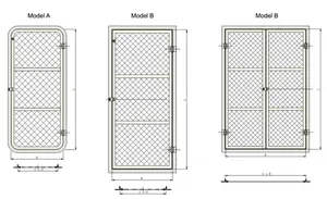 Wire Mesh Door thumbnail 2