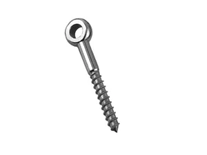 Wooden Threaded Eye Screw,SS304 OR SS316 thumbnail 1