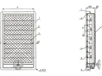 Watertight Louver without Cover 2
