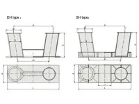 Welded Inclined Bollard GB T556-65 2