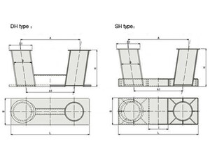 Welded Inclined Bollard GB T556-65