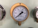 YC-100-T Brass Shell Pressure Gauges