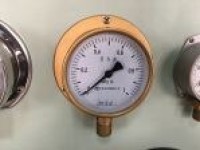 YC-100-T Brass Shell Pressure Gauges