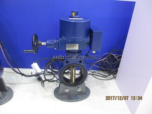 YW-1D Electric Central Wafer Type Butterfuly Valve