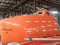 YZ49FC 4.9 Meters Fire-Resistant Free Fall Lifeboat 1
