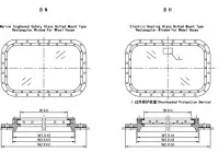 Marine Aluminum Fixed Rectangular Window for Wheelhouse 2