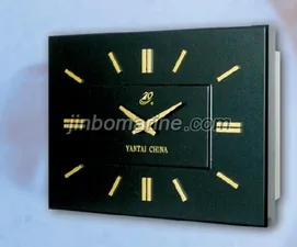 Marine Black Rectangular Decorative Slave Clock thumbnail 1