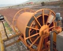 Horizontal Ground Winding Cable Reel