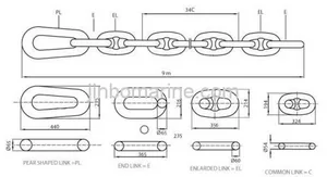 Grade 3 54mm Chafe Chain  thumbnail 2