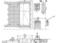 Marine Hydraulic Watertight Sliding Door 2