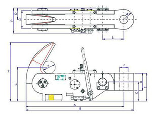 Manual Release Harbour Type Towing Hook
