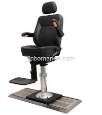 Marine Aluminum Alloy Pilot Chair with Rail TR-004 thumbnail 1