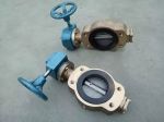 Marine Center-Pivoted Worm Manual Wafer Butterfly Valve