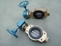 Marine Center-Pivoted Worm Manual Wafer Butterfly Valve 1