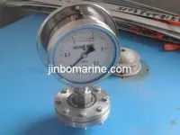 Marine Diaphragm Pressure Gauge YC-M series 1
