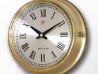 Marine Brass Slave Wall Clock