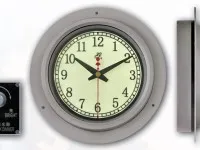 Marine Round Luminous Slave Clock on the Wheel House Control Console 1