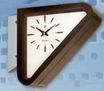 Marine Triangle Double Face Slave Clock