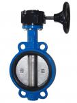 Wafer Centric Butterfly Valve with Worm Gear