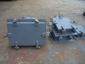 Marine Steel Watertight Louver with Cover