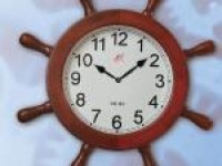 Marine Wood Decorative Slave Clock