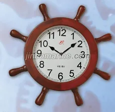 Marine Wood Decorative Slave Clock thumbnail 1