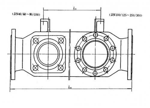 Marine Cast Iron Single Arrangement Suction Stop Check Box Valve GB/T1855-93