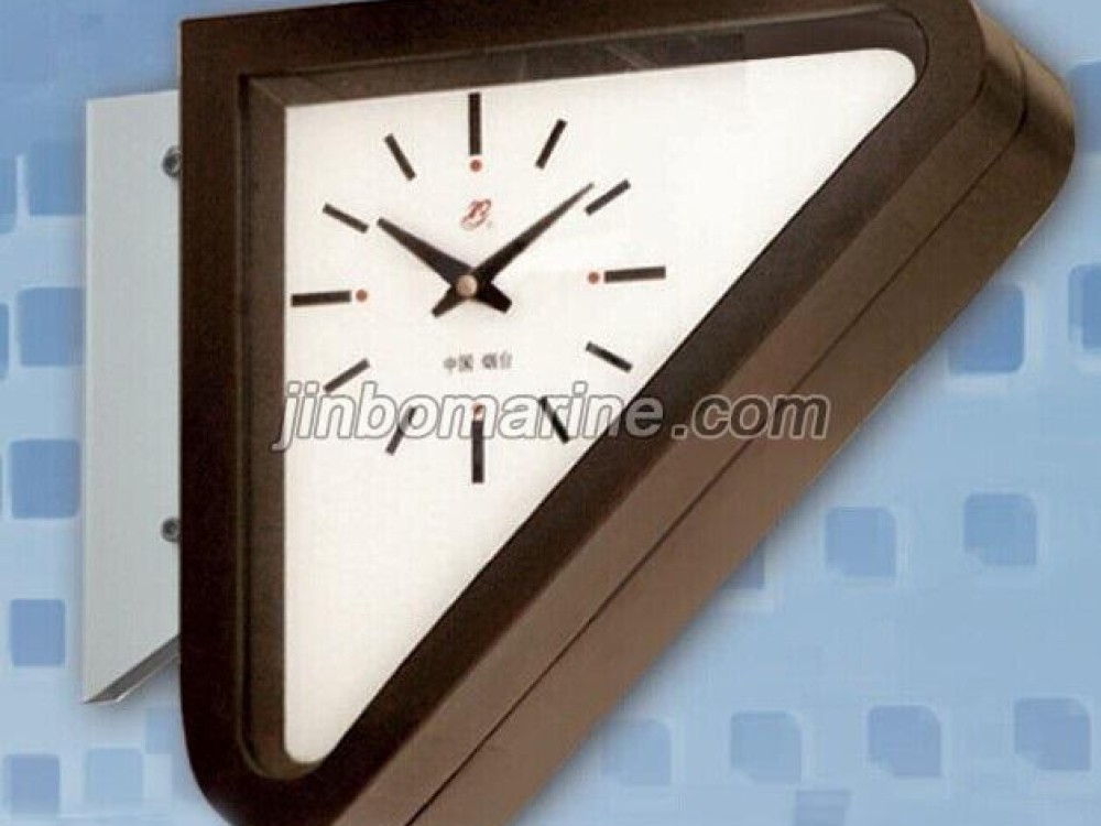 Marine Triangle Double Face Slave Clock